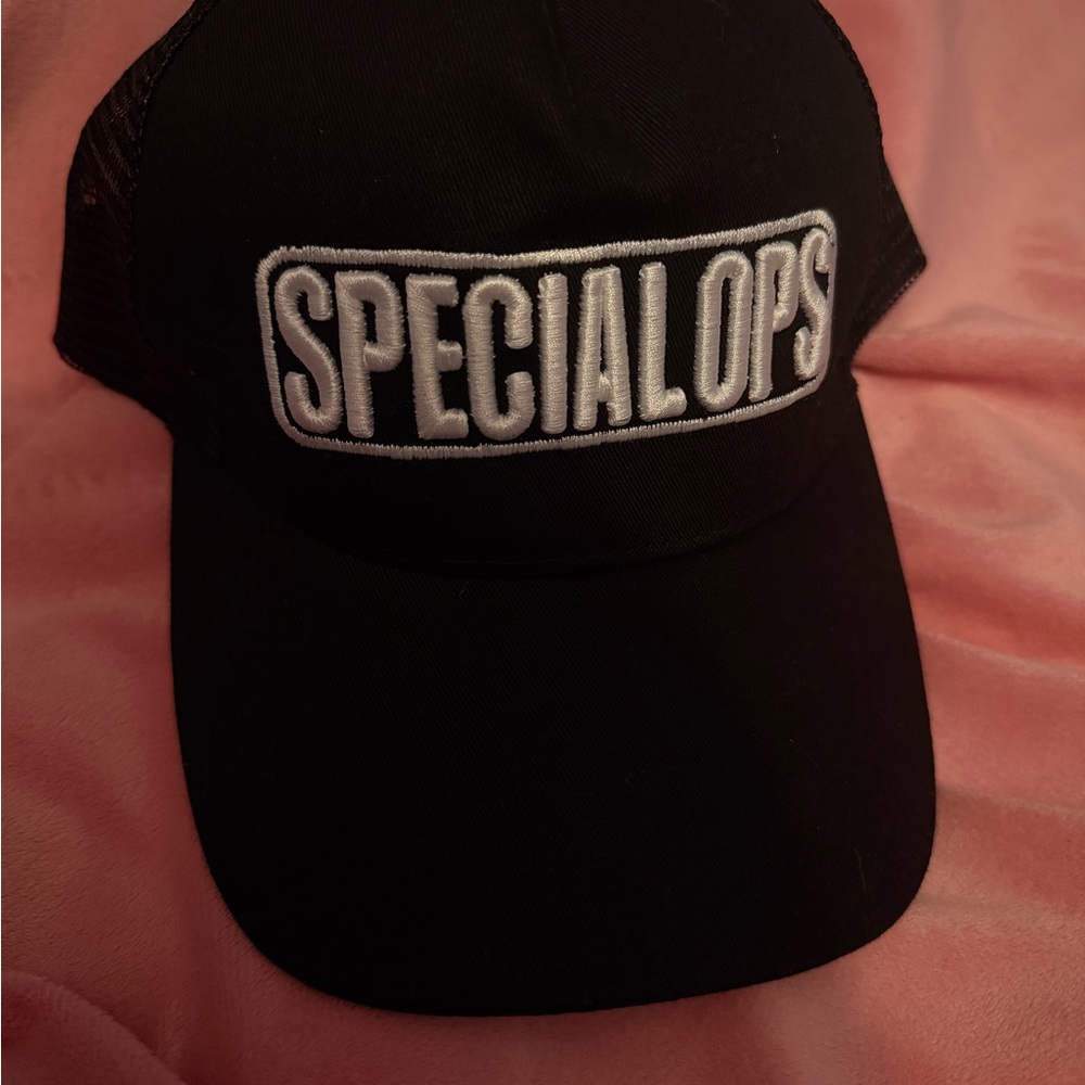Black Special Ops Cap Brand New!